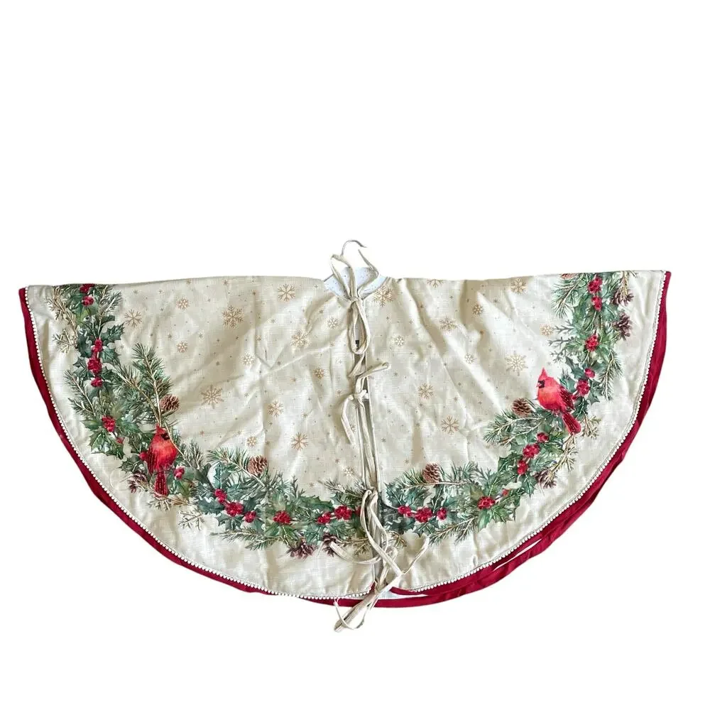 Nicole Miller Christmas Tree Skirt 52
